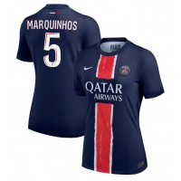 Paris Saint-Germain Marquinhos #5 Hemmatröja Dam 2024-25 Kortärmad